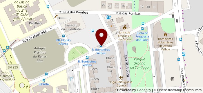 Rua da Associa��o Humanit�ria dos Bombeiros Volunt�rios de Aveiro, Aveiro