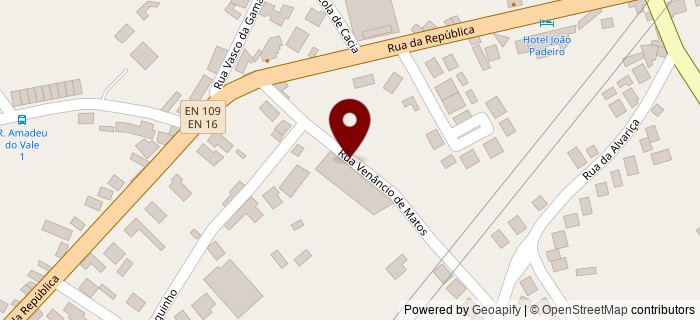 Rua do Correguinho, Cacia