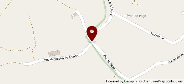 Rua da Ribeira, P�voa do Pa�o