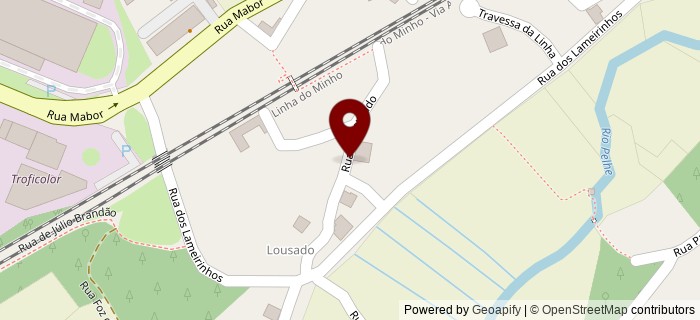 Rua de Lousado, Lousado