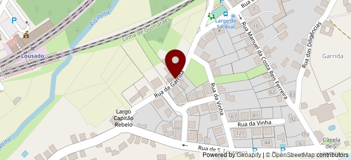 Rua Garrida, Lousado