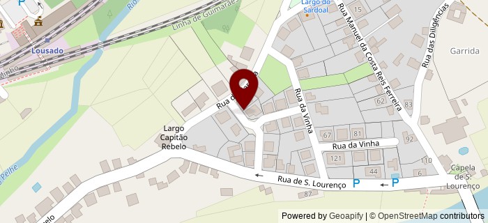 Rua Serafim Arajo Reis, Lousado