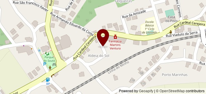 Rua da Aldeia do Sol, Lousado