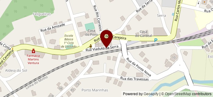 Rua do Viaduto da Serra, Lousado