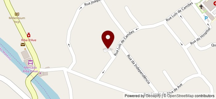 Calada Lus de Cames, Riba de Ave