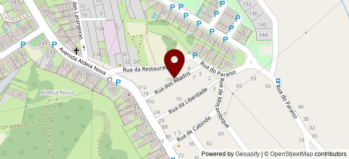 Rua dos Aliados, Ribeir�o