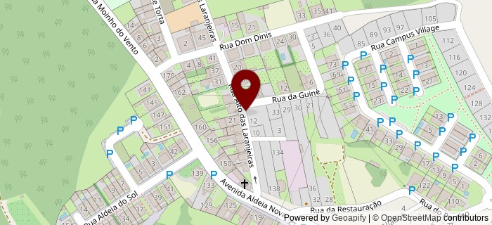 Rua Alto das Laranjeiras, Ribeiro