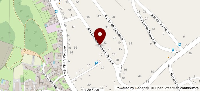 Rua dos Combatentes do Ultramar, Ribeiro