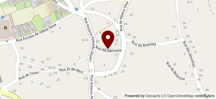 Rua da Germana, Ribeiro