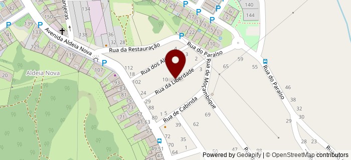 Rua da Liberdade, Ribeiro