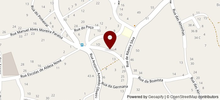 Rua Maria Augusta Ferreira, Ribeiro