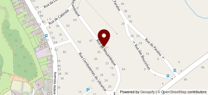 Rua de Moambique, Ribeiro