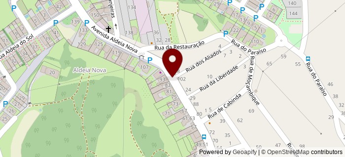 Avenida Moinho do Vento, Ribeiro