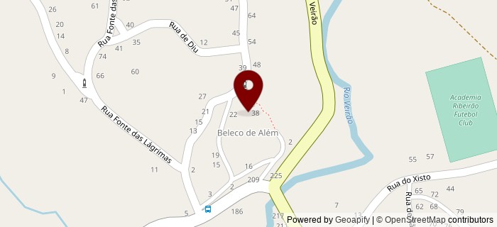 Travessa Beleco de Alm, Ribeiro