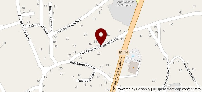 Rua Professor Gabriel Costa, Ribeiro