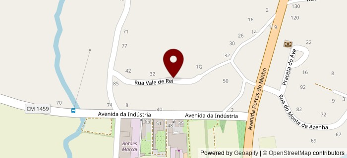 Rua Vale de Rei, Ribeiro