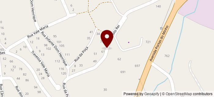 Rua do Cristo Rei, Ribeiro