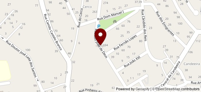 Rua Joo de Deus, Ribeiro