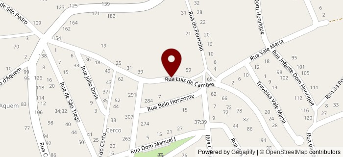 Rua Lus de Cames, Ribeiro