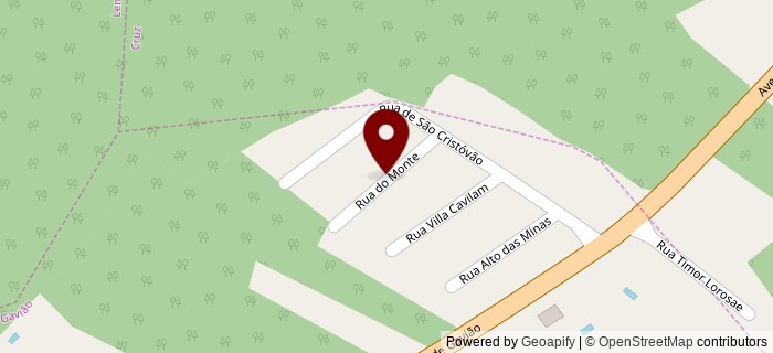 Rua Monte do Alvito, Ribeiro