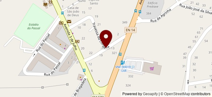 Rua do Corga, Ribeiro