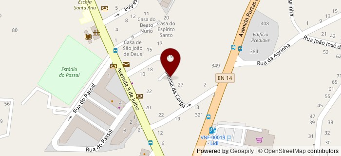 Travessa do Corga, Ribeiro