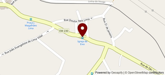 Rua Doutor Alfredo Coelho Magalh�es, Eixo