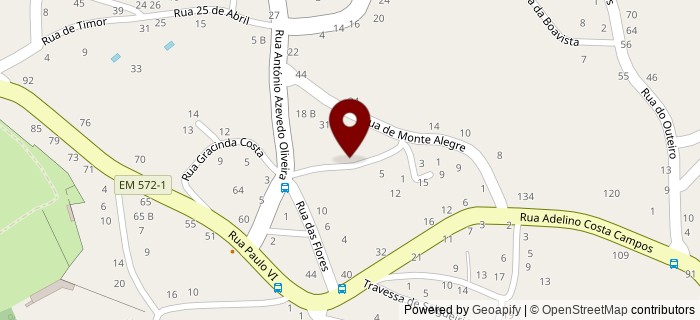 Rua da Alegria, Ribeiro