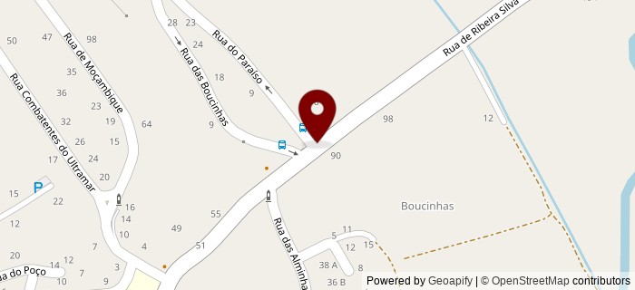 Rua Ribeira de Silva, Ribeiro