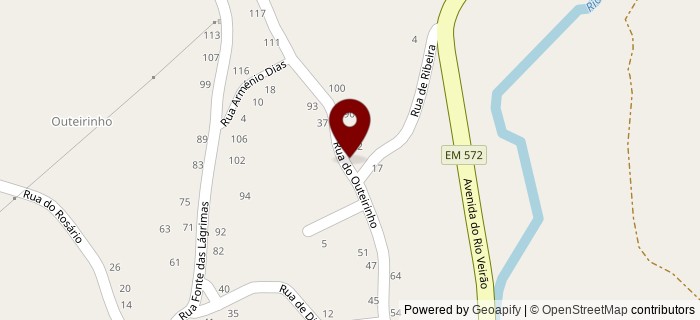 Rua do Outeirinho, Ribeir�o