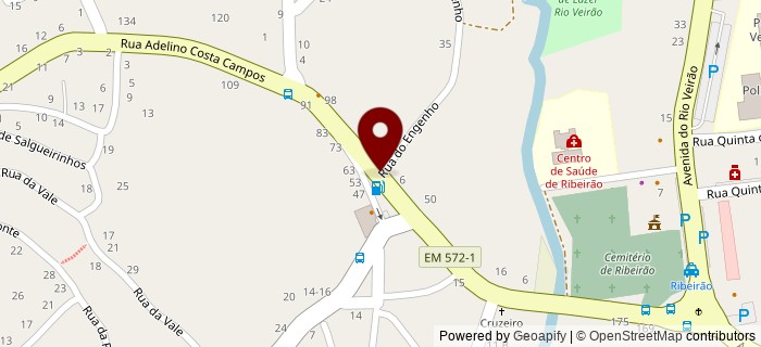 Rua Adelino Costa Campos, Ribeiro