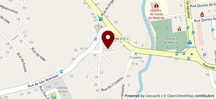 Rua da Formiga, Ribeiro