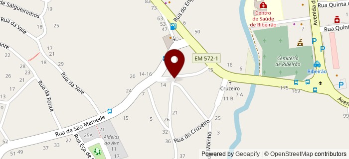 Rua Padre Alfredo Santos, Ribeiro