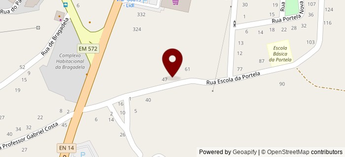 Rua da Portela, Ribeiro