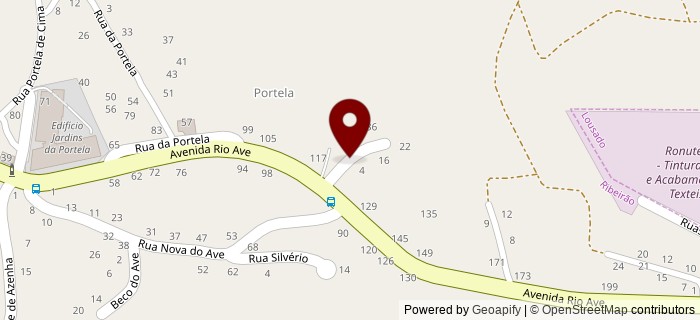 Travessa do Ave, Ribeiro