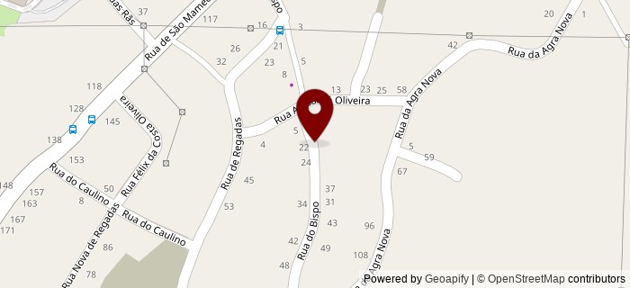 Rua do Caulino, Ribeiro