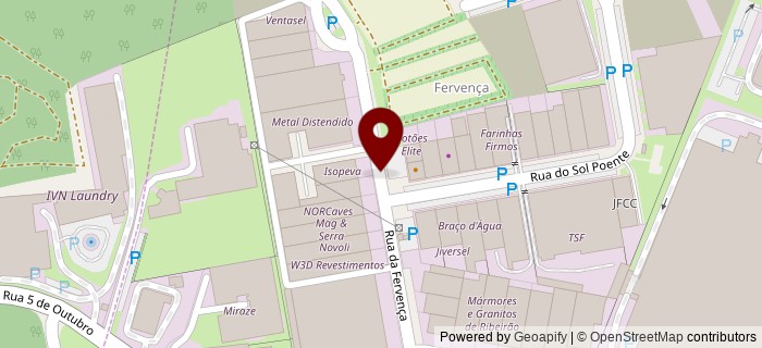 Rua de Fervena, Ribeiro