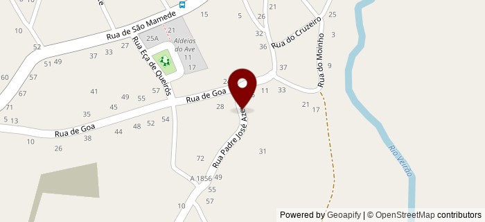 Rua do Moinho, Ribeiro