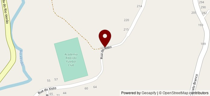 Rua do Xisto, Ribeiro