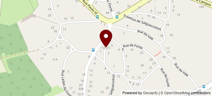 Travessa da Fonte, Ribeiro