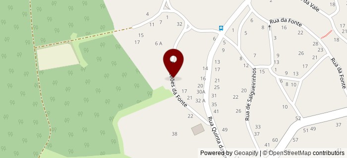 Rua Lees da Fonte, Ribeiro