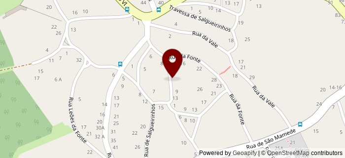 Rua Mamede Dias da Cruz, Ribeiro