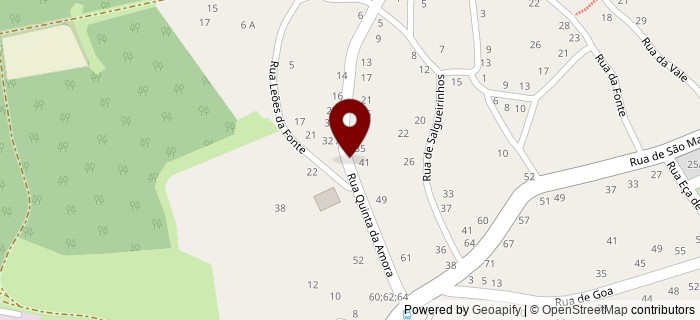 Rua Quinta da Amora, Ribeiro