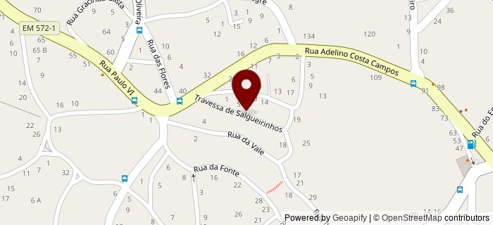 Travessa dos Salgueirinhos, Ribeir�o