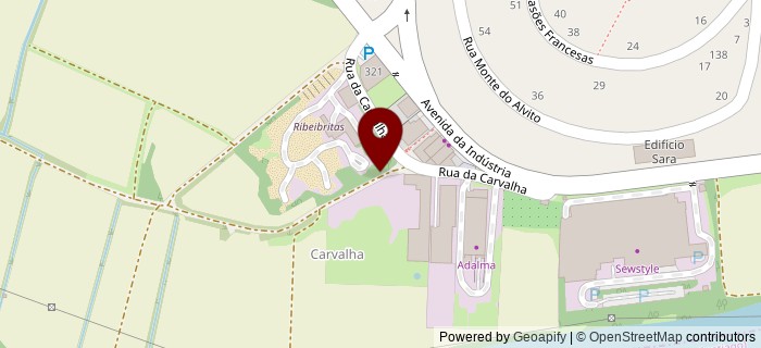 Rua da Carvalha, Ribeiro