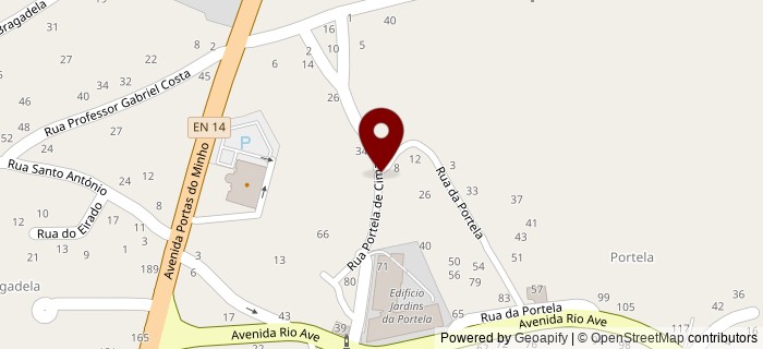 Rua da Portela de Cima, Ribeiro