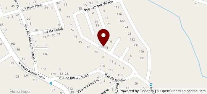 Rua Campus Village, Ribeiro