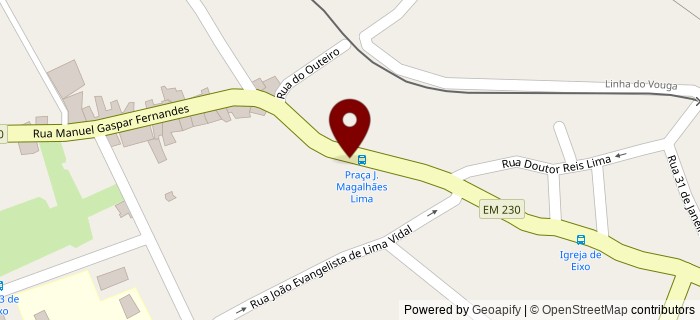 Rua Jo�o Pinho Brand�o, Eixo