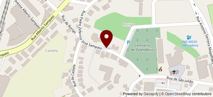 Rua Padre Zeferino Jos Sampaio, Vila Nova de Famalico