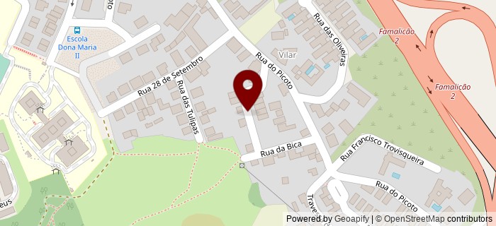 Rua da Bica, Vila Nova de Famalic�o